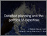 [thumbnail of Datafied planning and the politics of expertise.pdf]