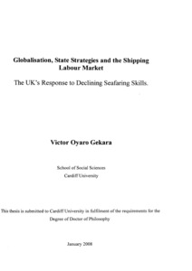 Globalisation, state strategies and the shipping labour market: the UK ...