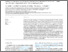 [thumbnail of Complement proteins are elevated in blood serum but not CSF in clinical high-risk and antipsychotic-naïve first-episode psychosis ?PUBLISHED.pdf]